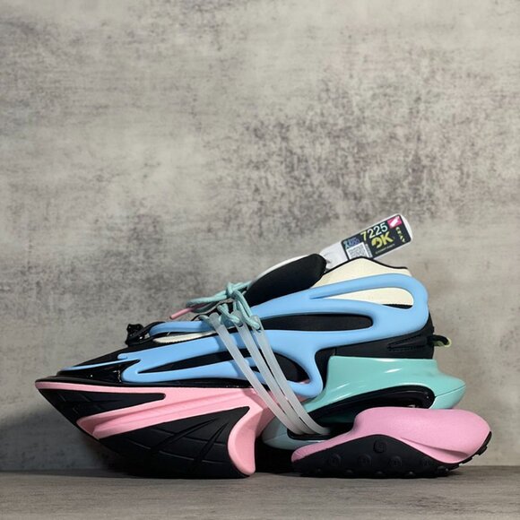 Balmain "Multicolor" Unicorn Low-Top Leather - Picture 2 of 9